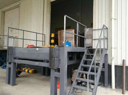 شراء إطار منصة مستوى رصيف قابل للتخصيص نوع تحميل رصيف هيدروليكي online manufacture