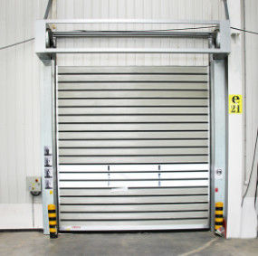 شراء الباب المتداول الصلب المتداول السريع 2 صفوف النوافذ 2000mm - 8000mm الارتفاع online manufacture