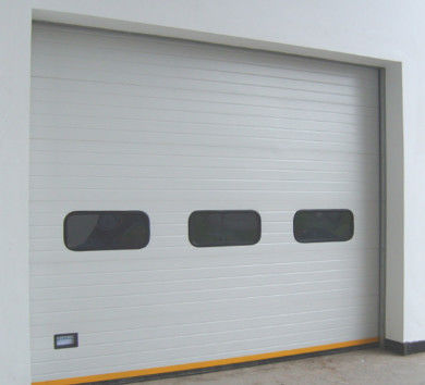 شراء الباب الصناعي القطعي سريع الرفع 380 فولت محرك 26DB العزل الصوتي online manufacture