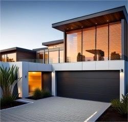 شراء باب المرآب الآلي الأسود online manufacture