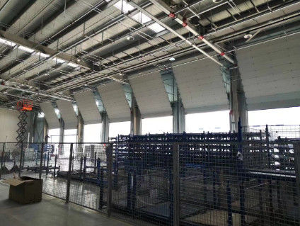 أبواب قطاعية صناعية من الصلب HDG