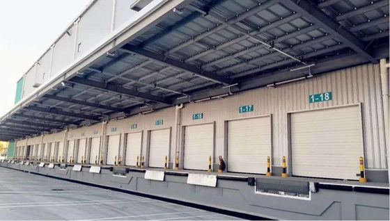 باب المرآب الصناعي الآلي التقطيعي الباب المنزلق العلوي ISO 9001 CE