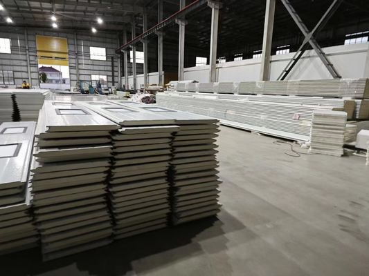 صناعية ضخمة مقاومة للرياح أوتوماتيكية السلامة شاشة مطاطية الباب مستودع مصنع المرآب الكبير
